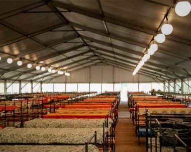 Provision of Bunkbeds or Sleeping Cots with Maintenance Service a Garlstedt, Germany