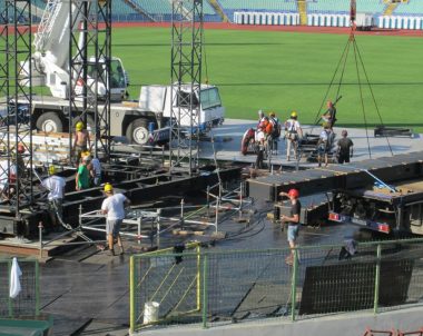 AC/DC Concert at Vasil Levski Stadium, Sofia, Bulgaria